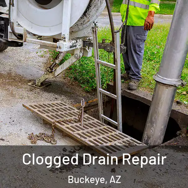  Clogged Drain Repair Buckeye, AZ